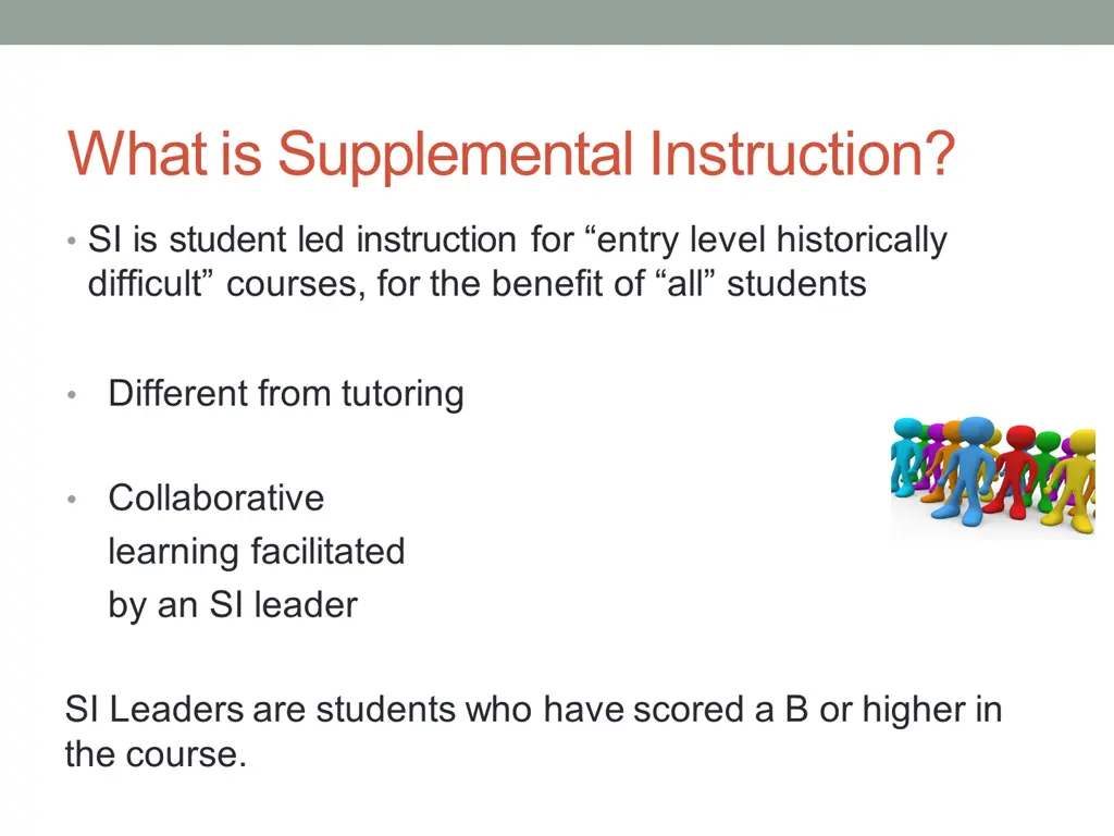 what is supplementalinstruction