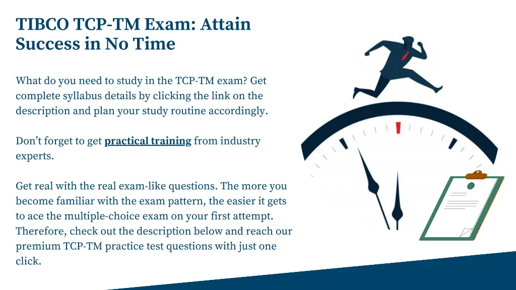 tibco tcp tm exam attain success in no time