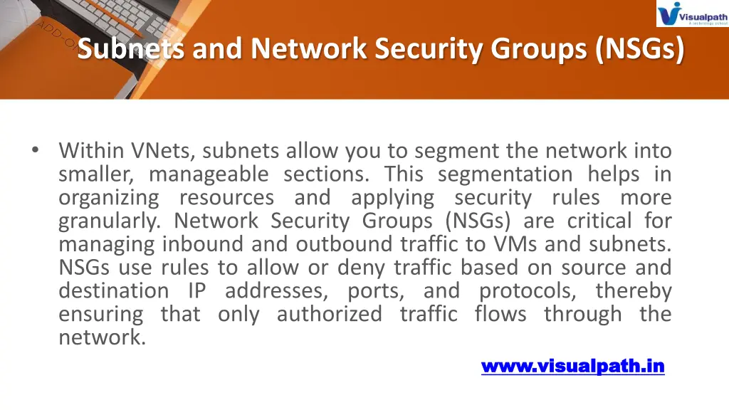 subnets and network security groups nsgs
