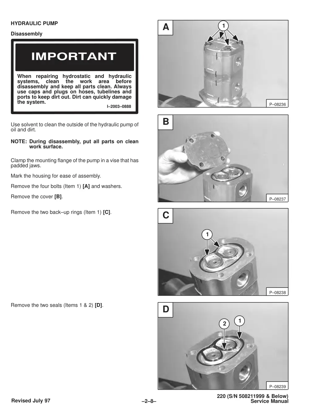 hydraulic pump 2