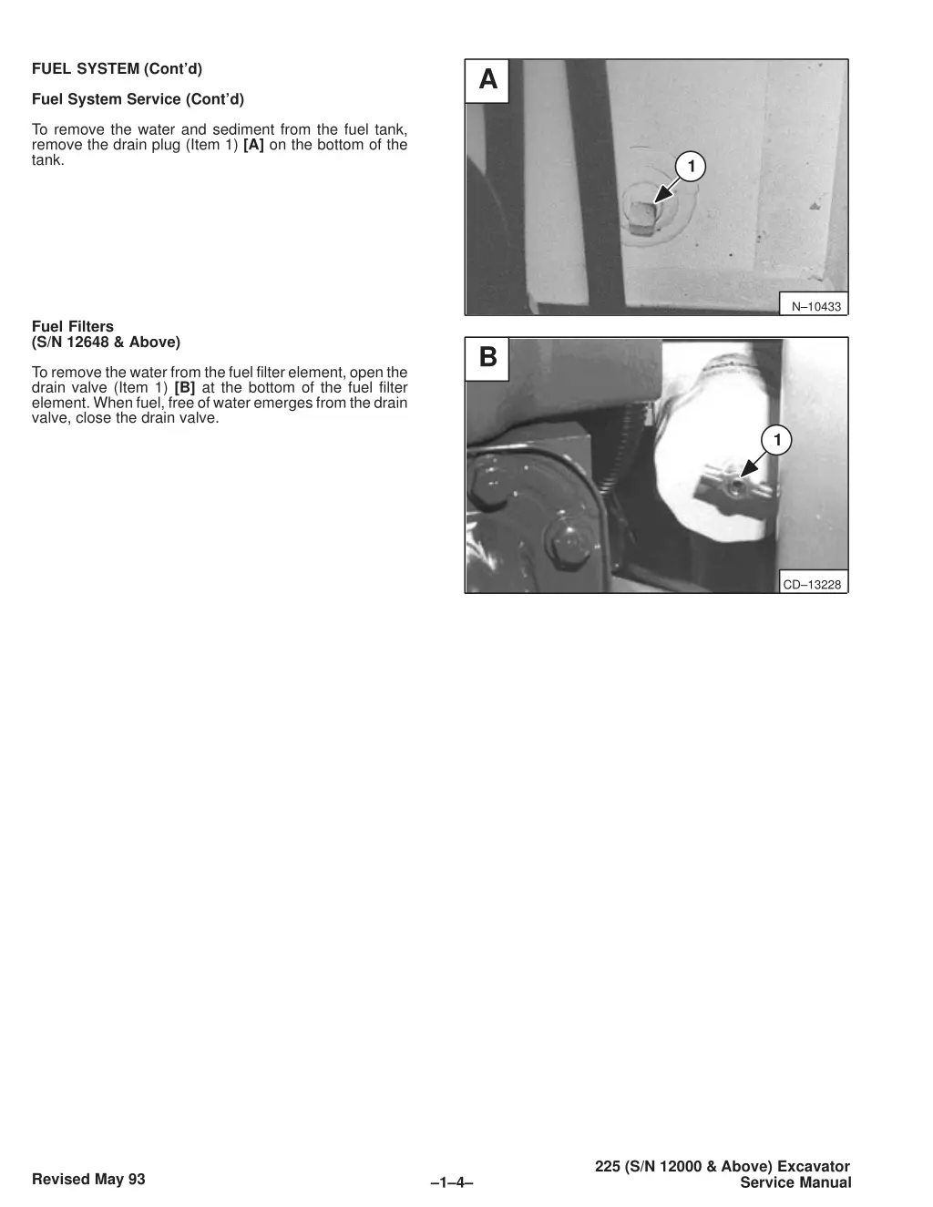 fuel system cont d