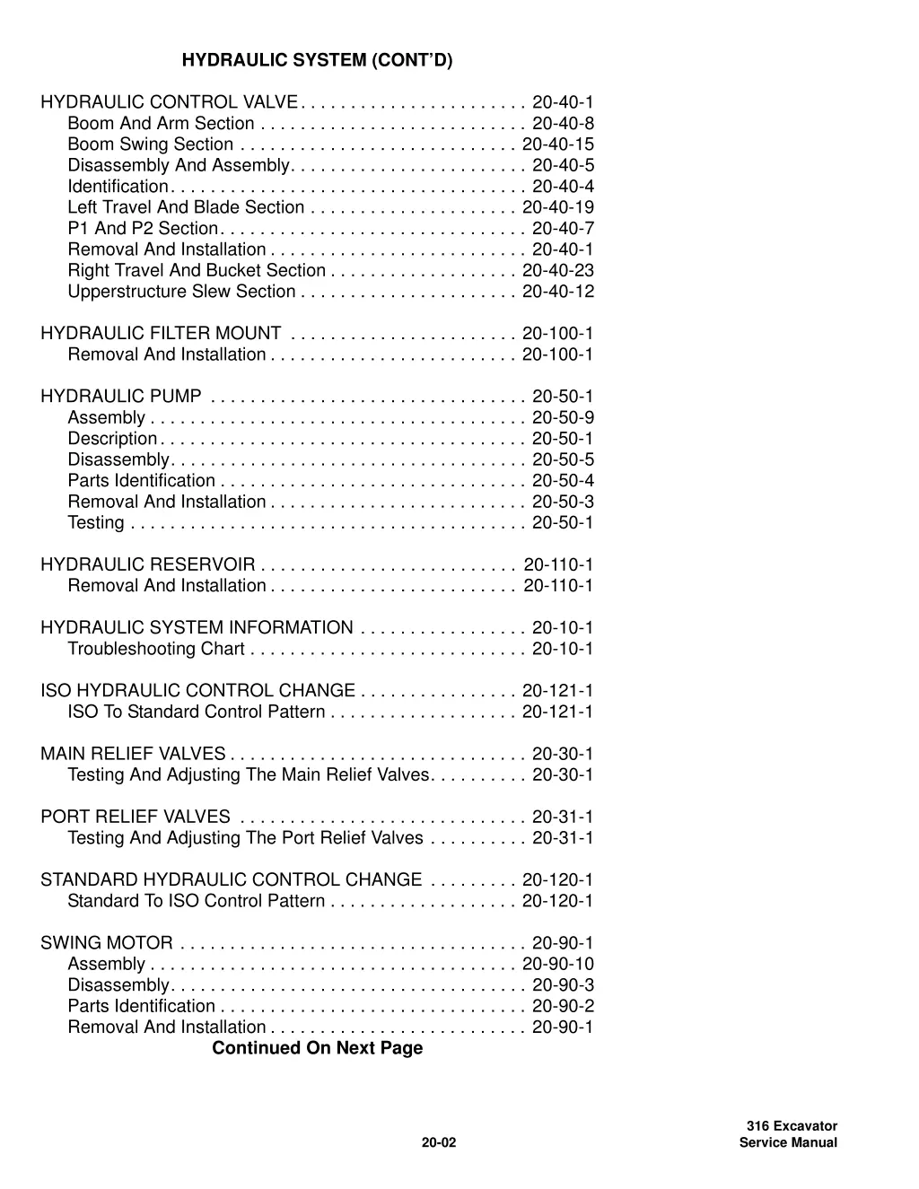 hydraulic system cont d 1