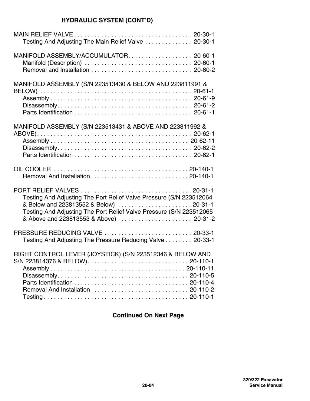 hydraulic system cont d 6