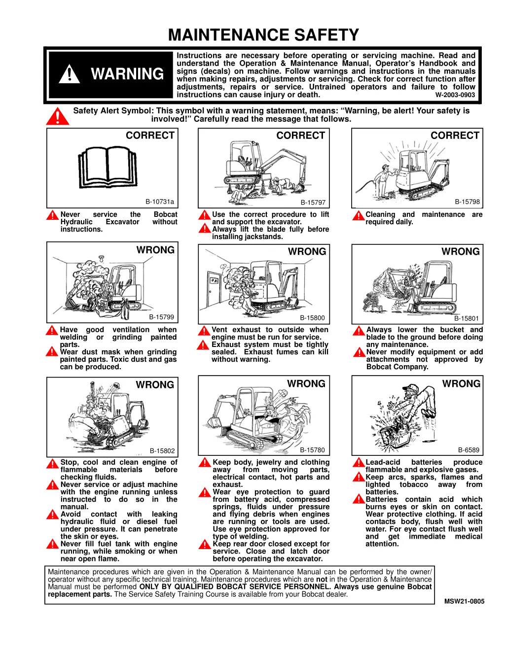 maintenance safety