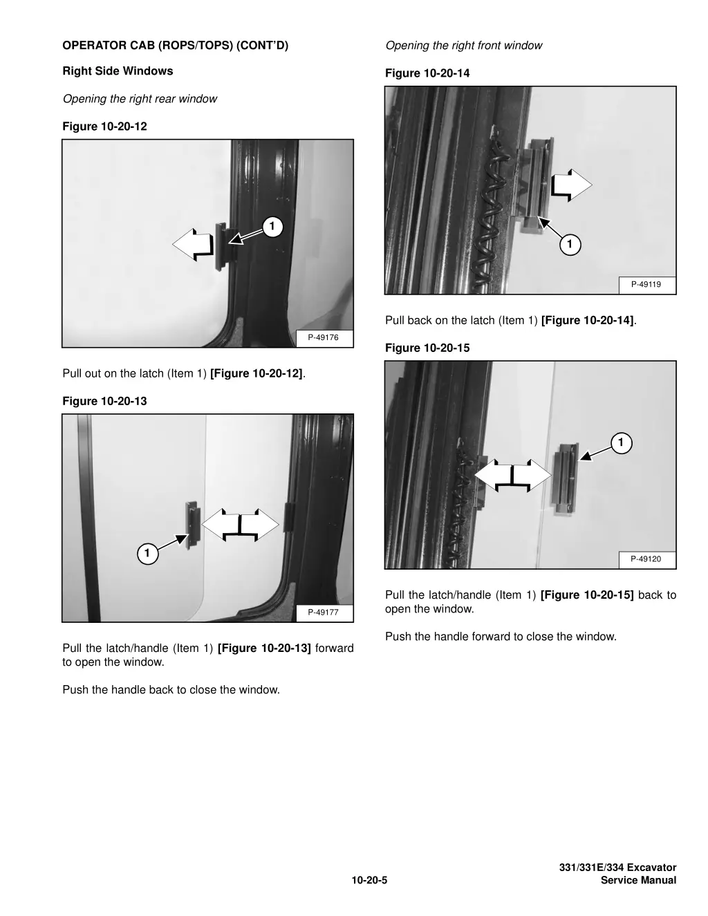 opening the right front window