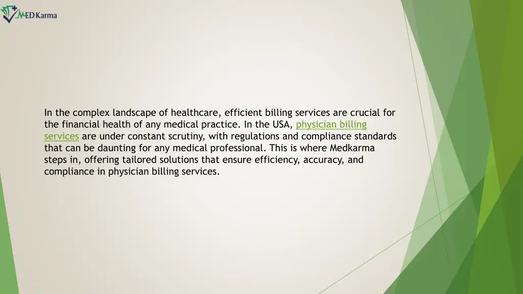 in the complex landscape of healthcare efficient