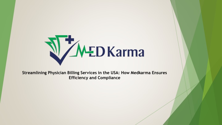streamlining physician billing services