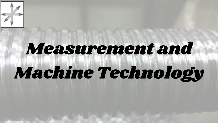 measurement and machine technology