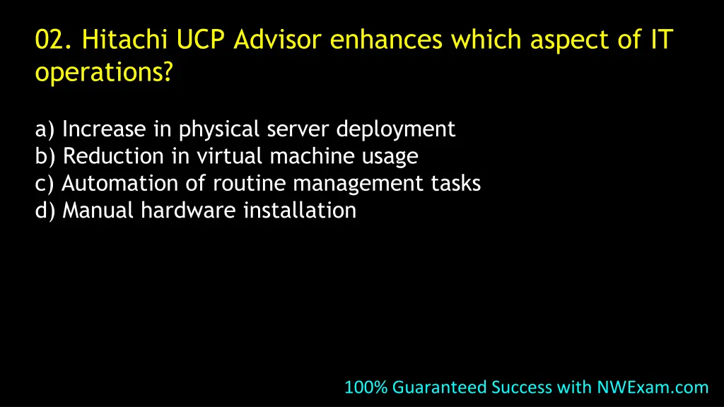 02 hitachi ucp advisor enhances which aspect