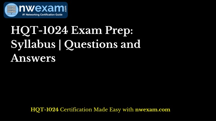 hqt 1024 exam prep syllabus questions and answers