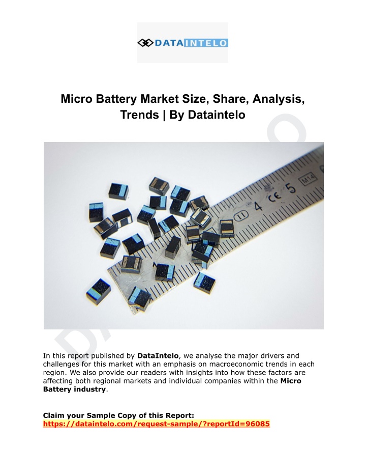 micro battery market size share analysis trends