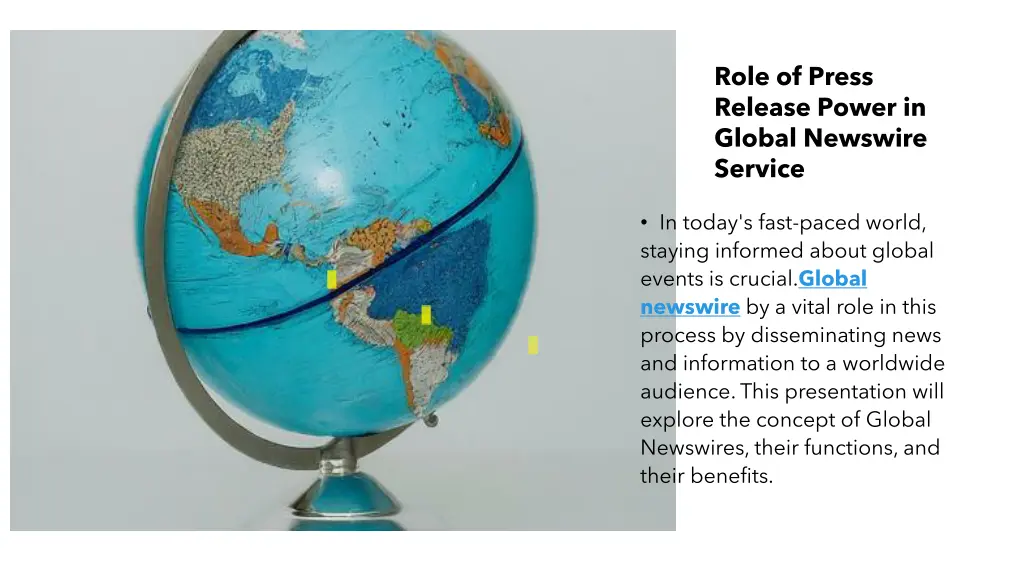 role of press release power in global newswire