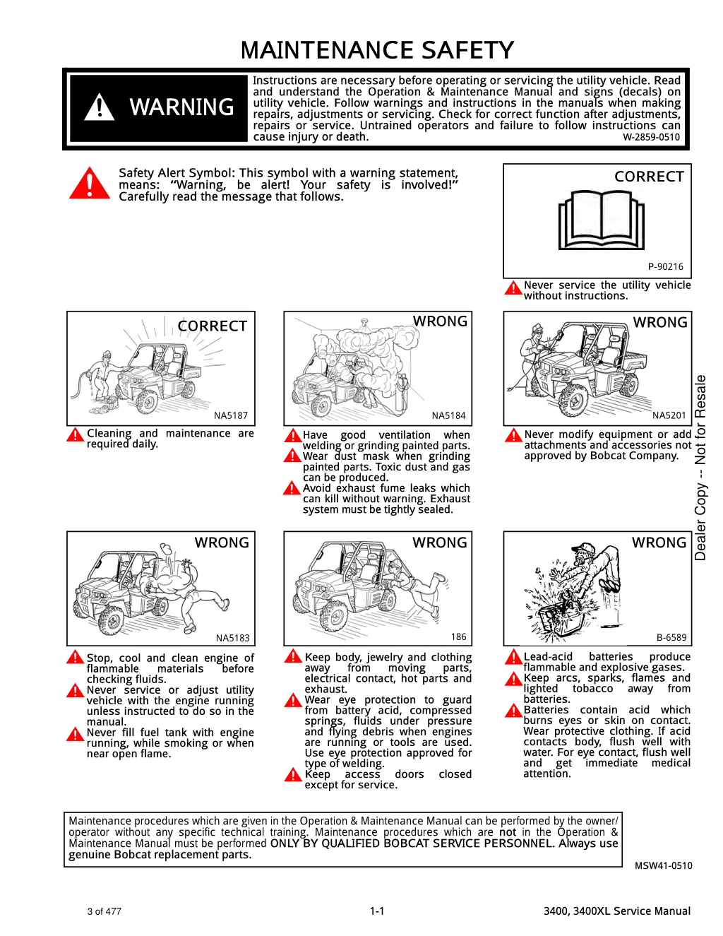 maintenance safety