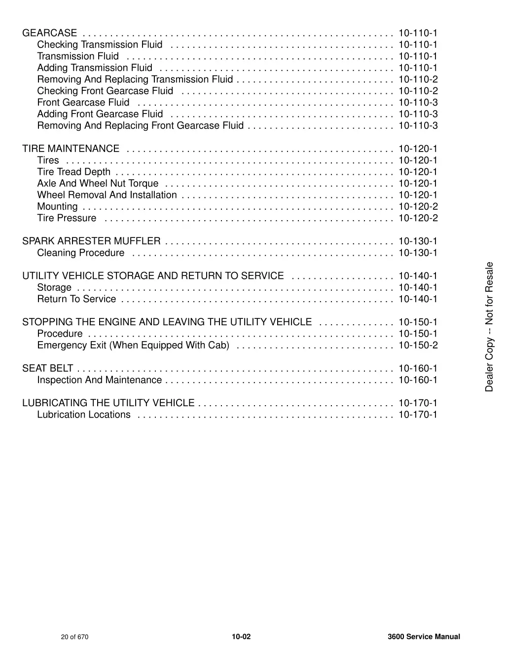 gearcase 10 110 1 checking transmission fluid