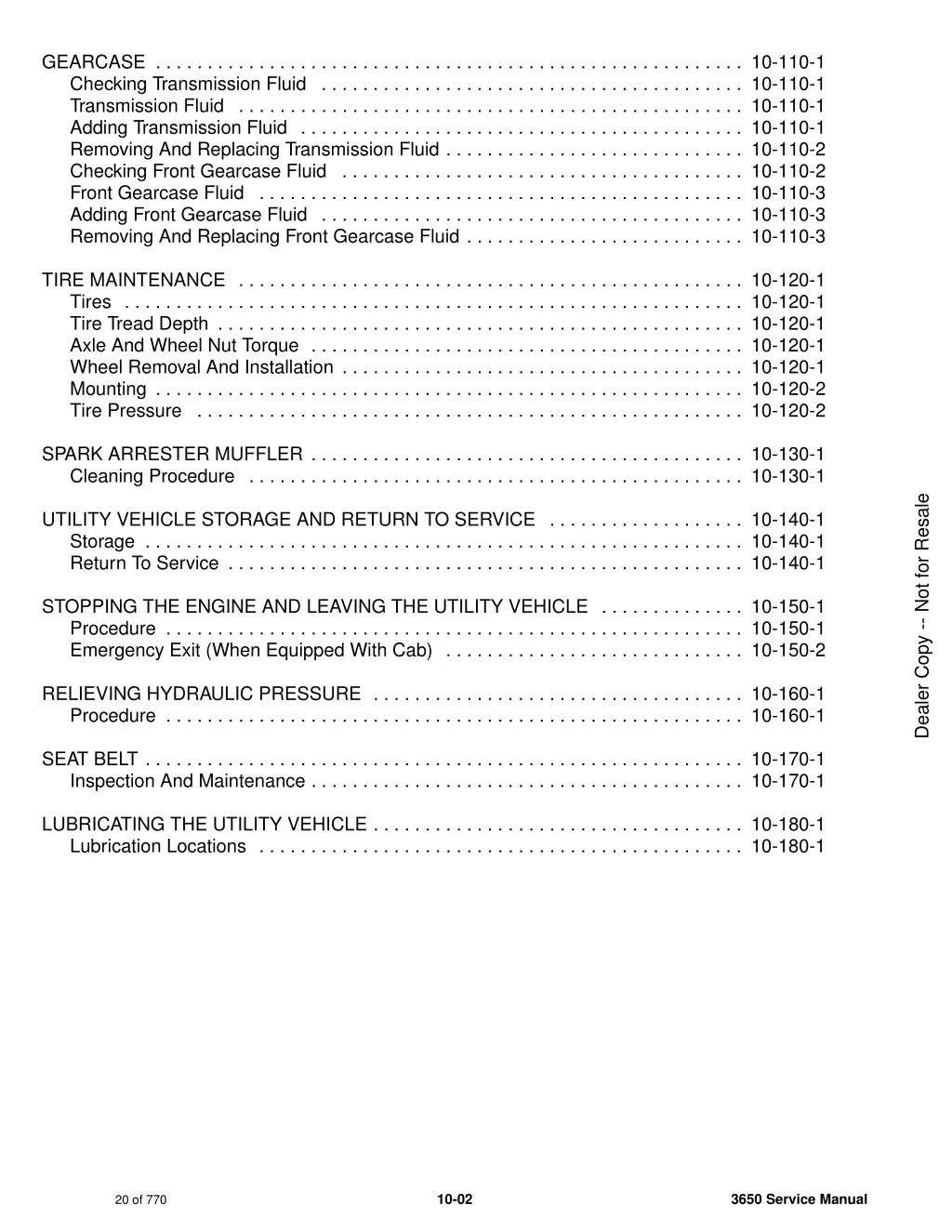 gearcase 10 110 1 checking transmission fluid