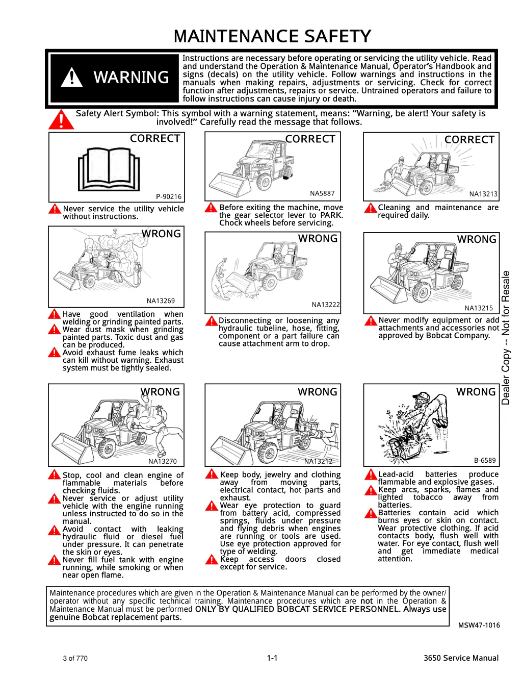 maintenance safety