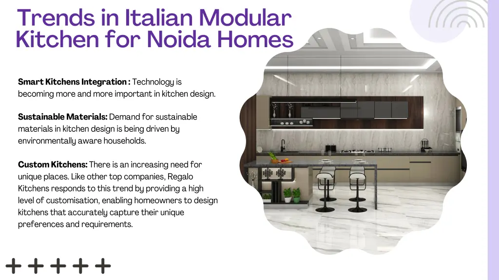 trends in italian modular kitchen for noida homes