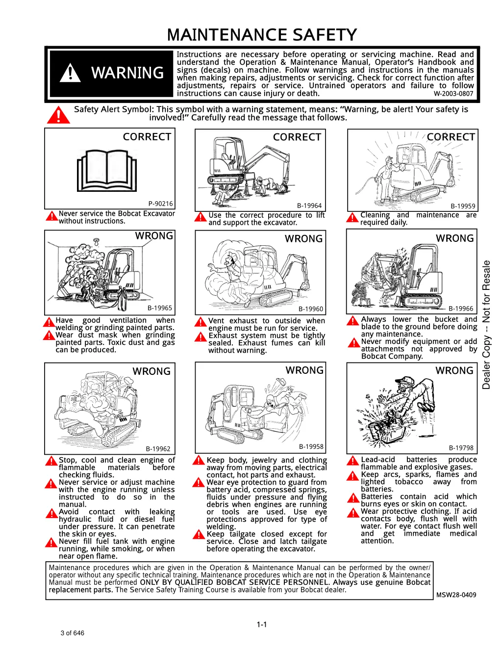 maintenance safety