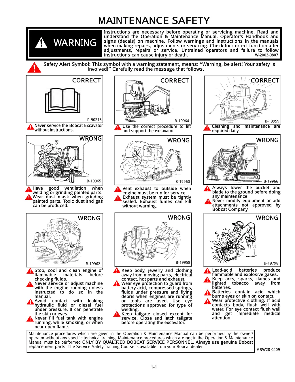 maintenance safety