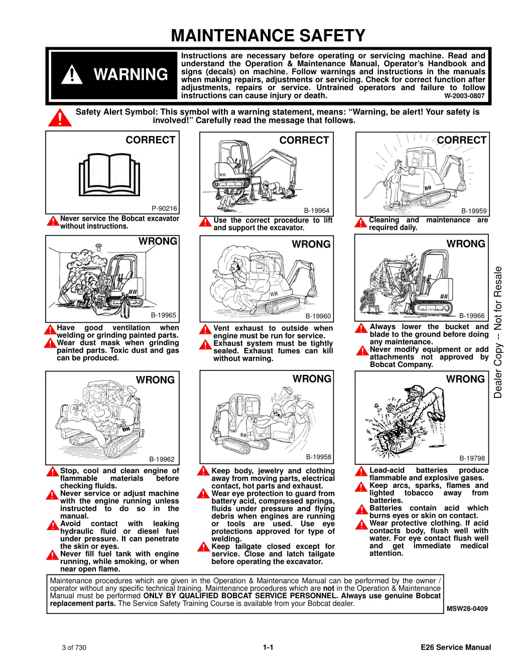 maintenance safety