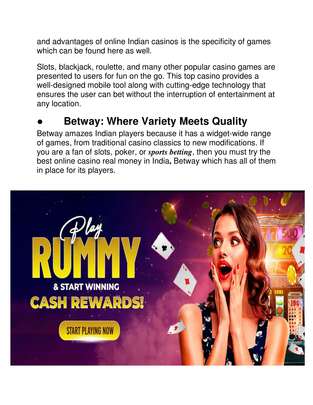 and advantages of online indian casinos
