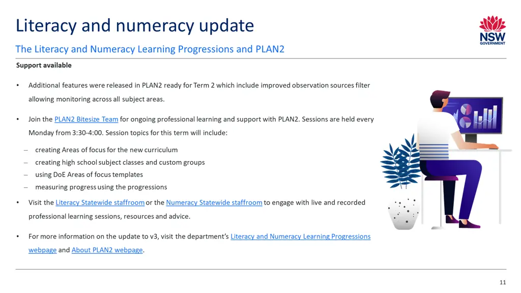 literacy and numeracy update