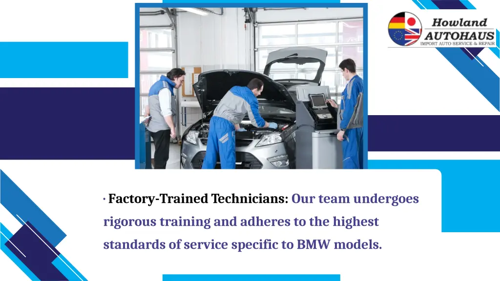 factory trained technicians our team undergoes