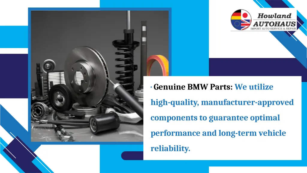 genuine bmw parts we utilize