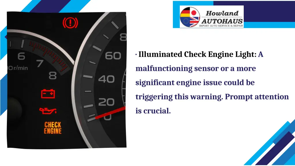 illuminated check engine light a