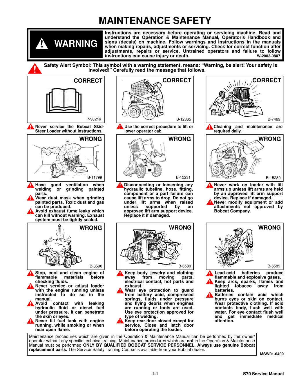 maintenance safety