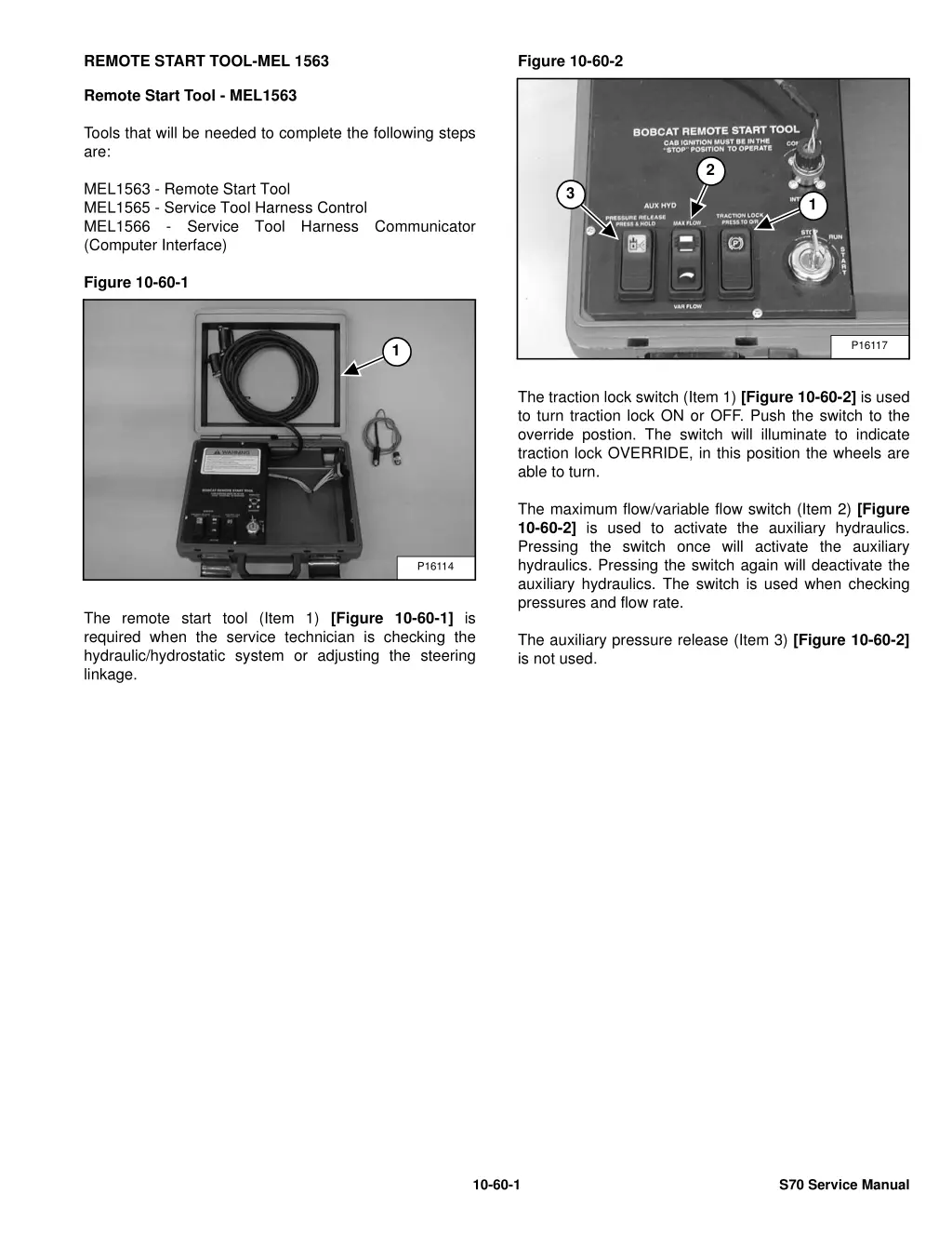 remote start tool mel 1563