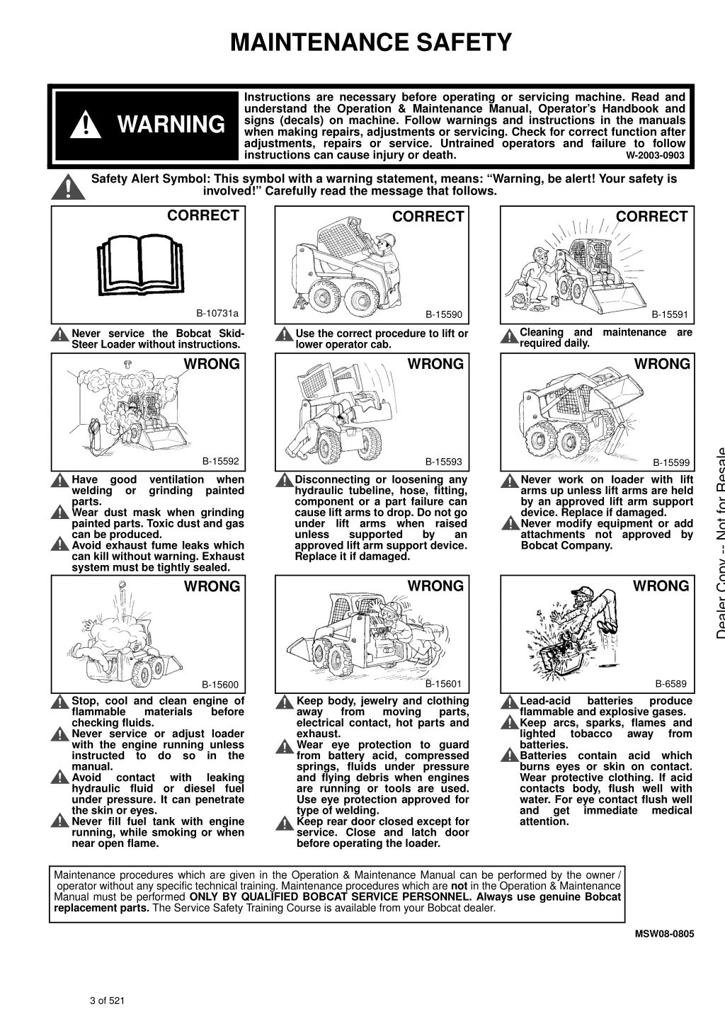 maintenance safety