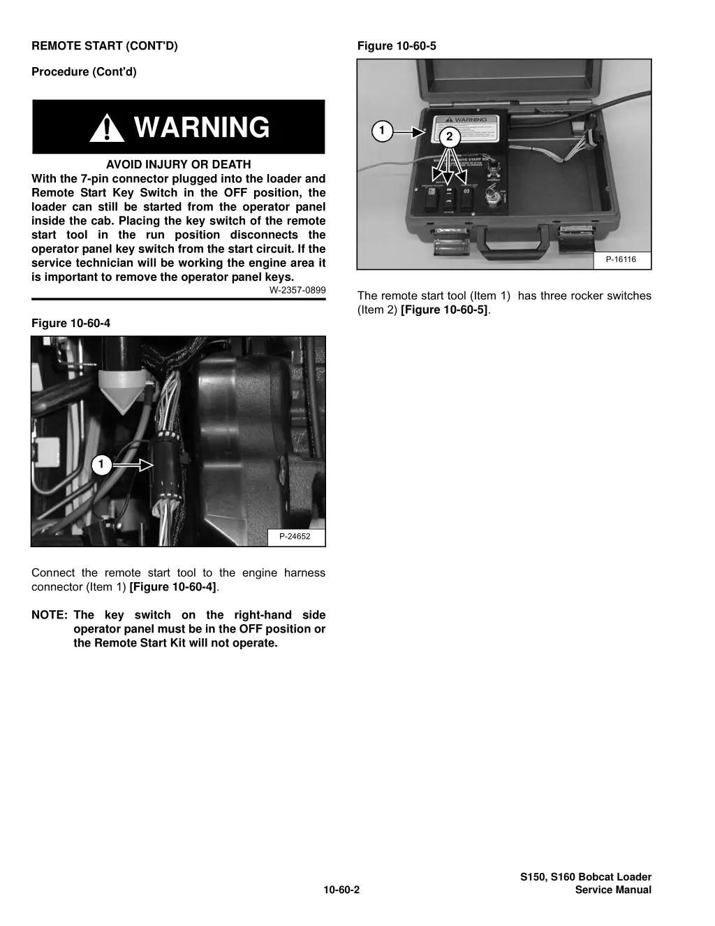 remote start cont d