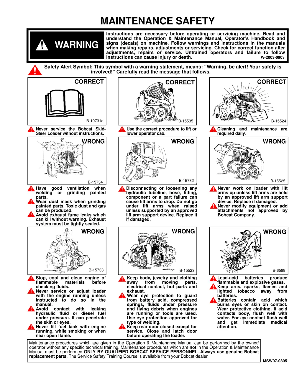 maintenance safety