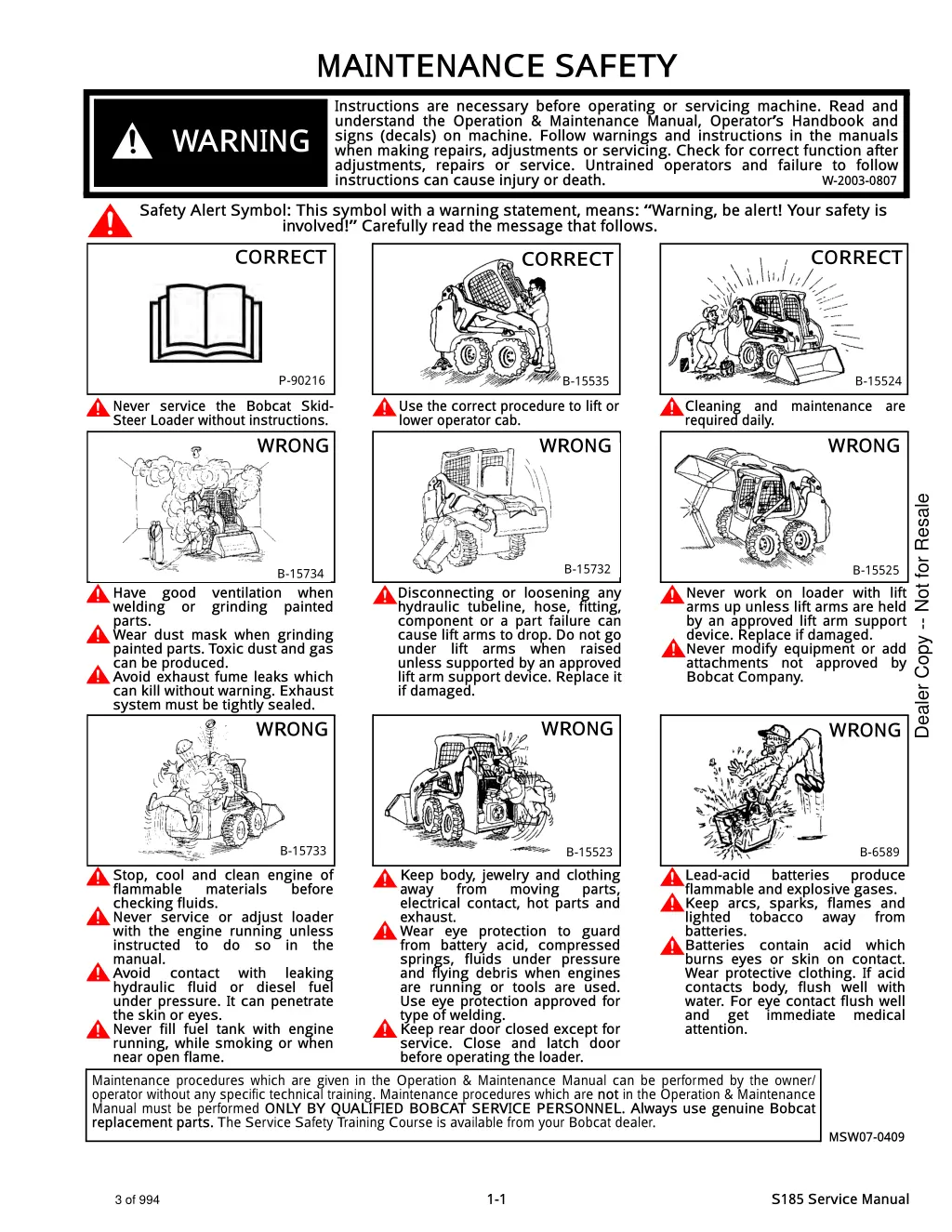 maintenance safety