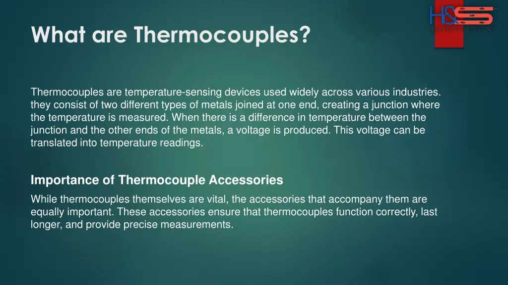 what are thermocouples