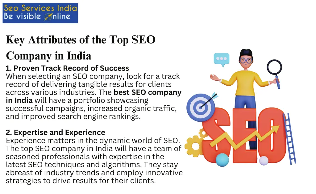 key attributes of the top seo company in india