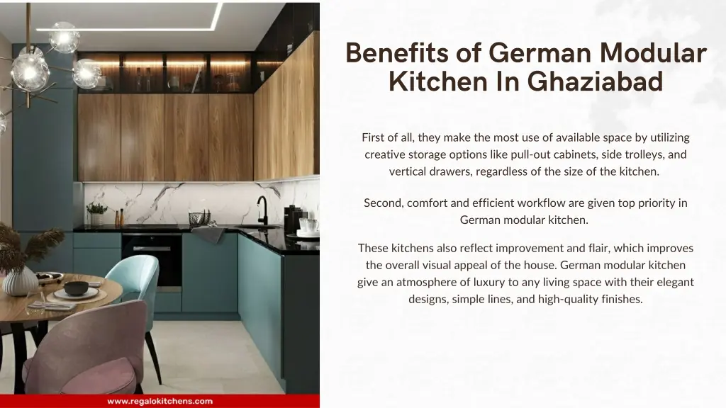 benefits of german modular kitchen in ghaziabad