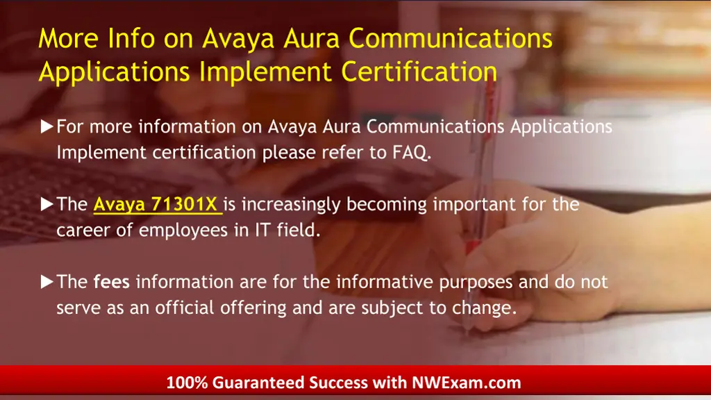 more info on avaya aura communications