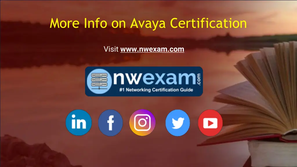 more info on avaya certification
