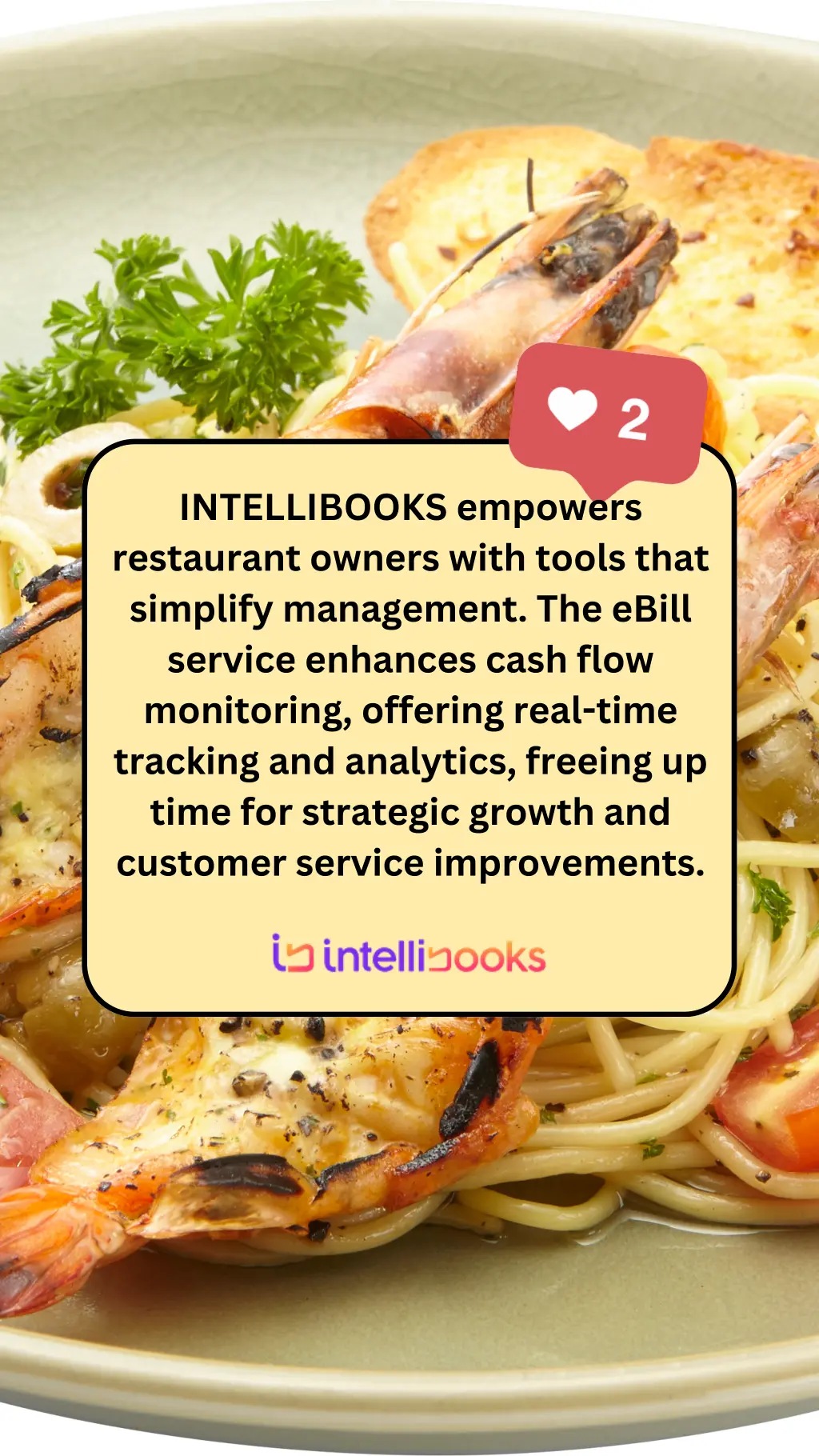 intellibooks empowers restaurant owners with