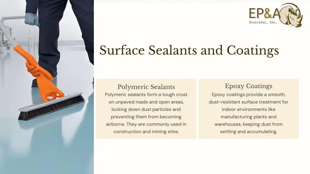 surface sealants and coatings