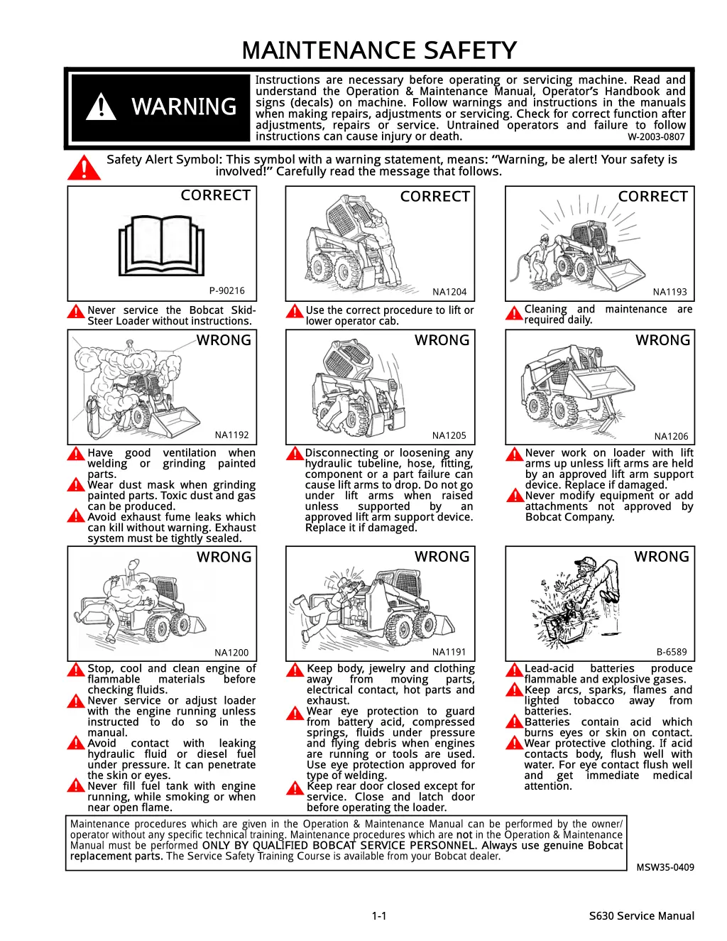 maintenance safety