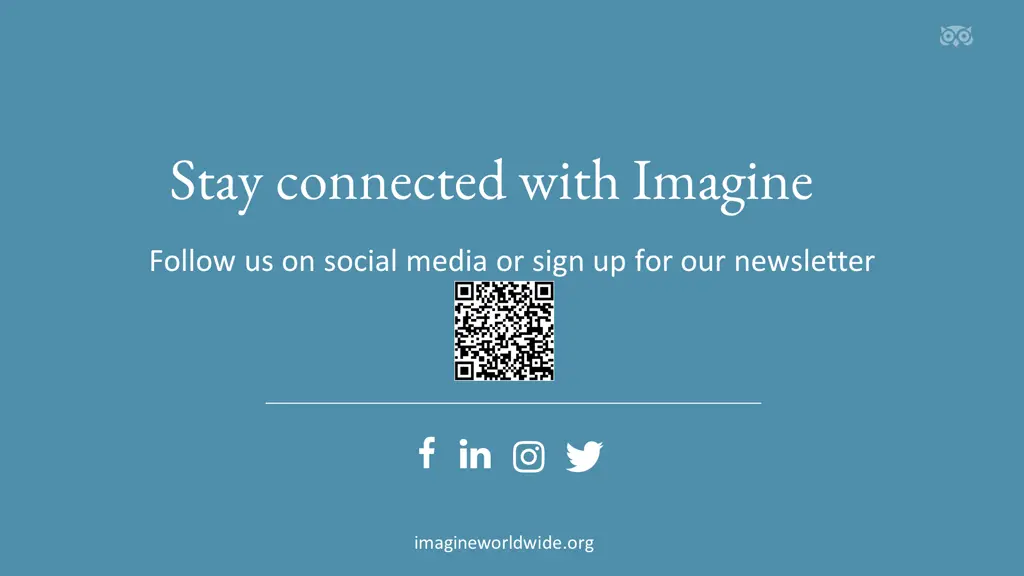 stay connected with imagine