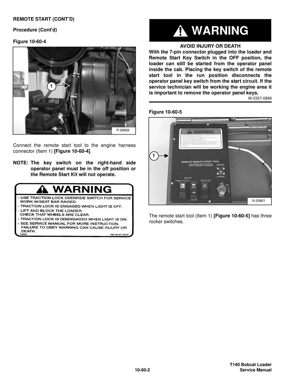 remote start cont d