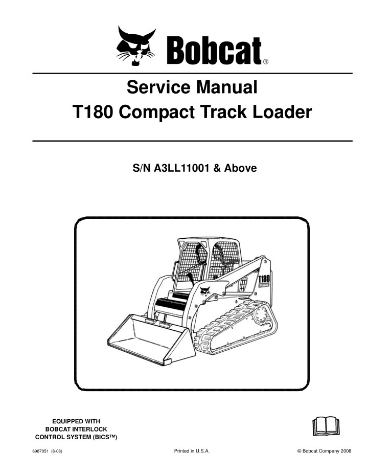 service manual t180 compact track loader