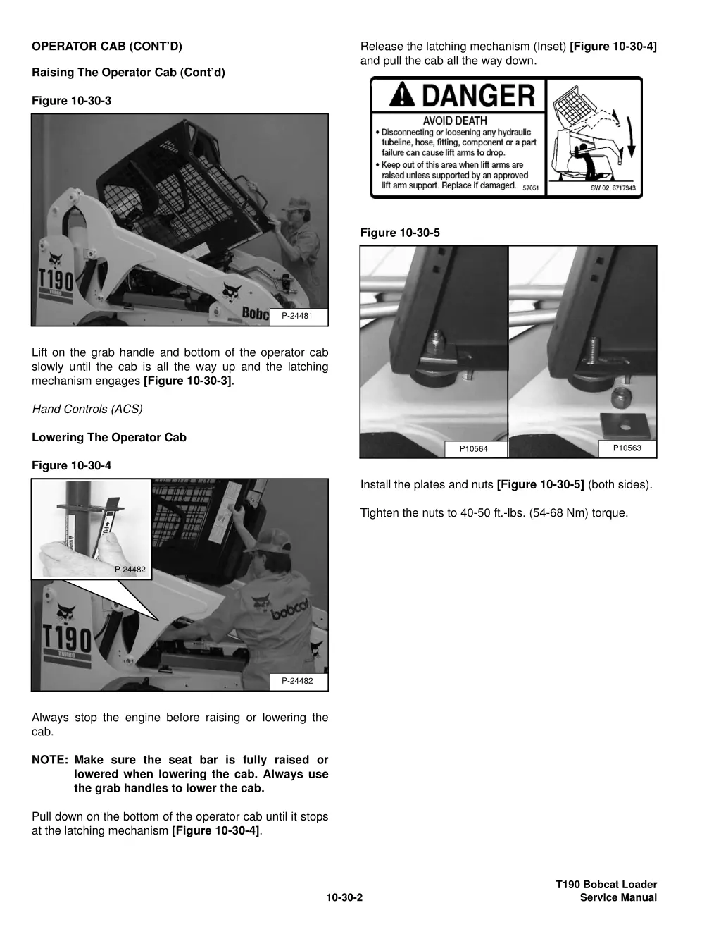 release the latching mechanism inset figure