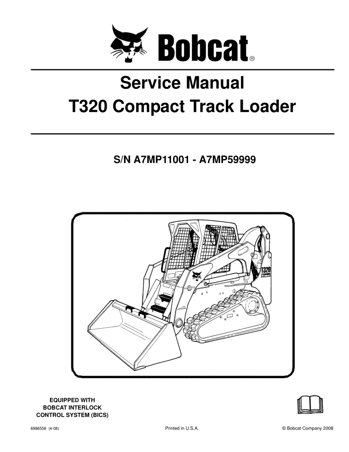 service manual t320 compact track loader