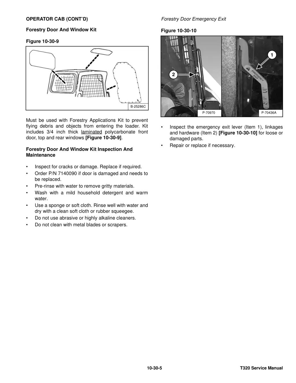 forestry door emergency exit