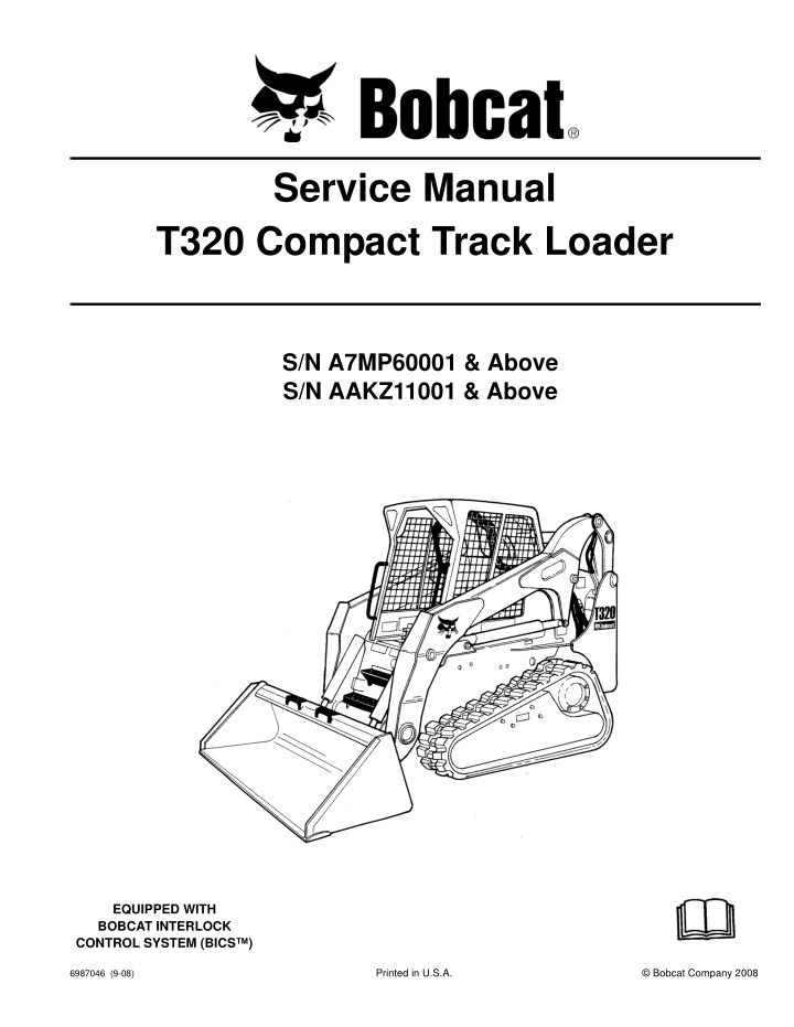 service manual t320 compact track loader